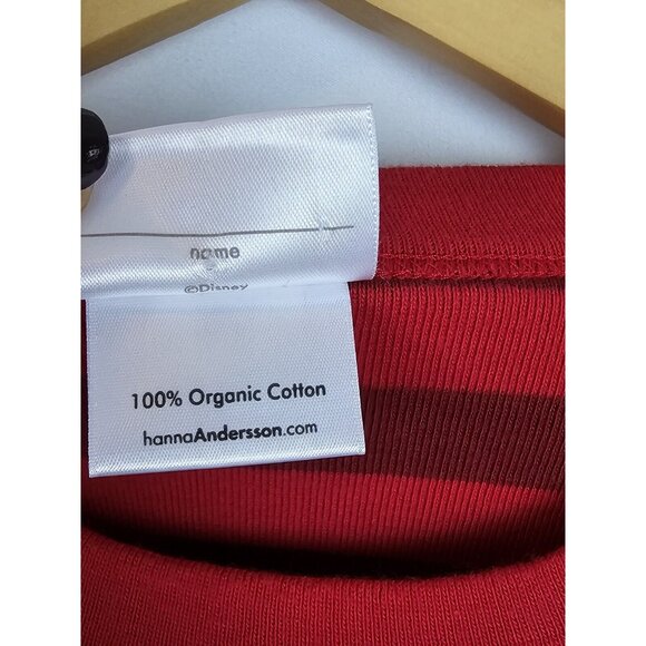 Disney Hanna Andersson Pajama Shirt Womens Size Medium Red Mickey Mouse Top - Picture 8 of 10